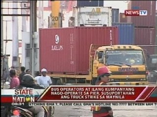 SONA: Pagpapatupad ng truck ban, tuloy sa lunes pero may palugit; strike laban dito, nakakasa na rin