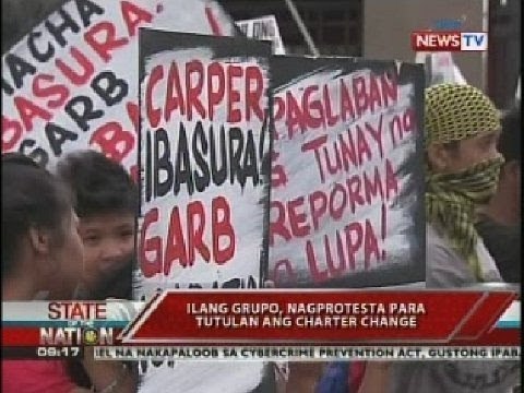 SONA: Pres. Aquino, tutol daw sa cha-cha