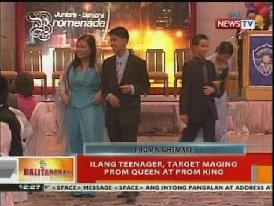 BT: Ilang teenager, target maging Prom queen at Prom king