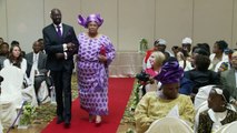 Bridal Party and Newlyweds Walk Down the Aisle at A Nigerian Wedding GTA