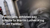 Politicians, athletes pay tribute to Martin Luther King Jr. on Twitter