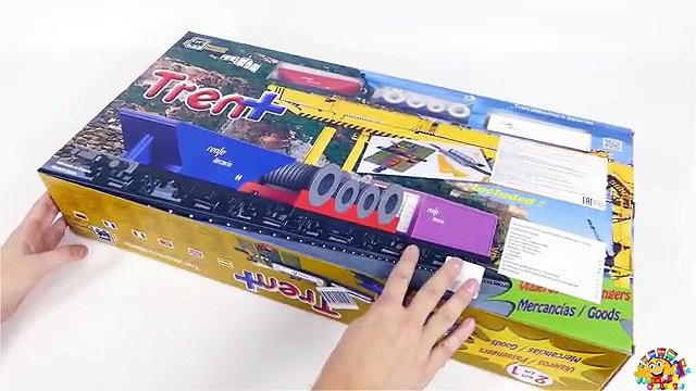 TRAINS FOR CHILDREN VIDEO: Pequetren Talgo Train Articulado Ref. 508 Toys Review