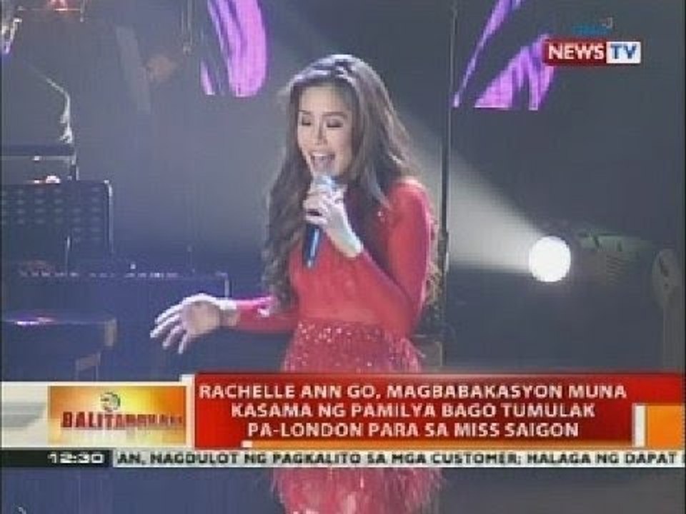 Rachelle Ann Go, magbabakasyon muna kasama ng pamilya bago tumulak pa-london para sa Miss Saigon
