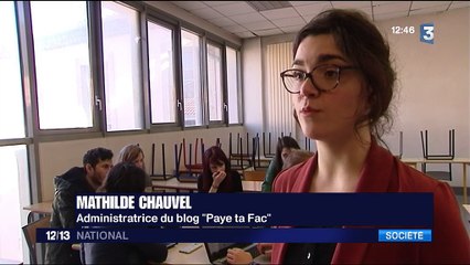 "Paye ta fac" : un blog dénonce le sexisme à la fac