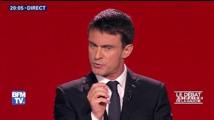 Primaire, le débat : Manuel Valls oppose la France et l'outre-Mer