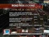 24Oras: Rush hour, pay day at road reblocking, inaasahang muling magpapabigat sa trapiko