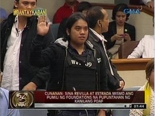 24Oras: Sina Revilla at Estrada mismo ang pumili ng foundations na pupuntahan ng kanilang PDAF