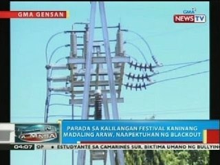 BP: Malawakang blackout sa Mindanao, dahil sa power loss