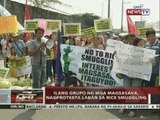 QRT: Ilang grupo ng mga magsasaka, nagprotesta laban sa rice smuggling