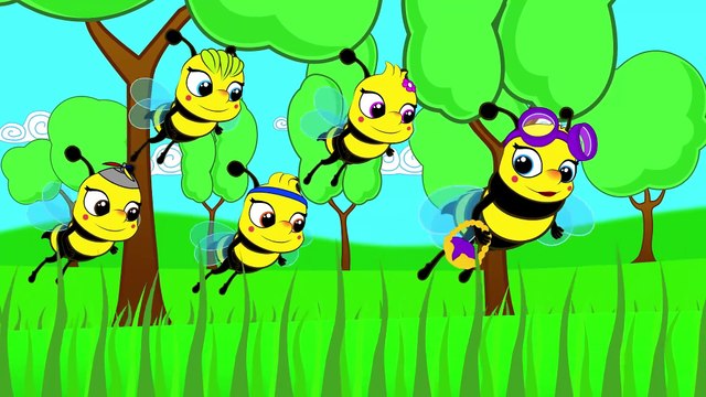 Küçük Kurbağa Arı Vız Vız ve EN POPÜLER Çizgi Film Bebek Şarkıları Sevimli Dostlar AdisebabaTV