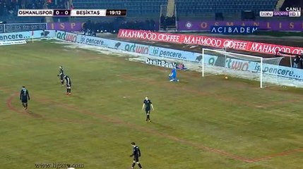 Anderson Talisca  Goal HD - Osmanlispor	0-1	Besiktas 16.01.2017