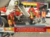 BT: Reblocking sa EDSA, nagdulot ng mabigat na daloy ng trapiko