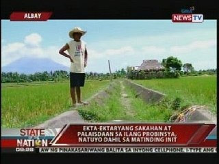 Ekta-ektaryang sakahan at palaisdaan sa ilang probinsiya, natuyo dahil sa matinding init