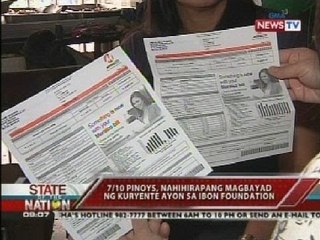 SONA: 7/10 Pinoys, nahihirapang magbayad ng kuryente ayon sa Ibon foundation