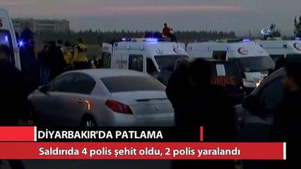 Diyarbakır’ın Sur ilçesinde patlama