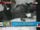 BP: Lalaki, patay matapos barilin ng pulis sa Pangasinan; suspek, tumakas