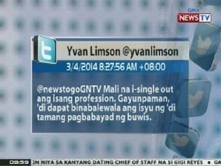 NTG: Reaksyon ng netizens kaugnay sa kumakalat na advertisement ng BIR