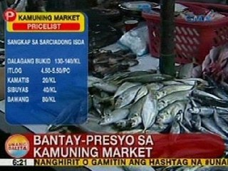 UB: Bantay-presyo sa Kamuning Market