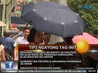 24 Oras: Pagasa: Posibleng magsimula ang tag-init sa susunod na linggo