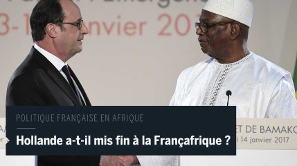 François Hollande a-t-il mis fin à la Françafrique ?