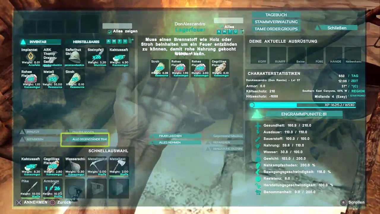 DonAleszandro's ARK Survival Evolved : ««-Der Eiserne Wille zu überleben-»» (744)