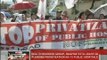 Health workers group, nagprotesta laban sa planong privatization ng 72 public hospitals