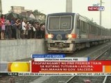 Pagpapagamit ng PNR premier train sa rutang Tutuban-Laguna, inalmahan ni Gov. Salceda