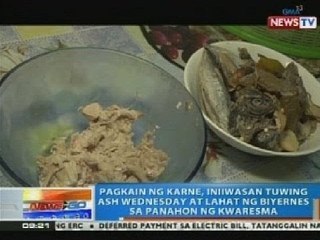 NTG: Pagkain ng karne, iniiwasan tuwing Ash Wednesday