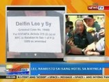 NTG: Delfin Lee, naaresto sa isang hotel sa Maynila