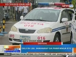 NTG: Delfin Lee, ihaharap sa Pampanga RTC