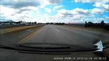 Car crash   Car accident (Dashcam) June 2016 #136 Chevy chasing down Mercedes nearly t-boned (USA)