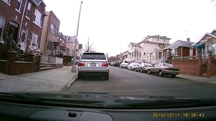 Car Crash Caught on Dashcam in New York USA