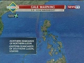 BT: GMA weather update as of 12:16pm (March 9, 2014)