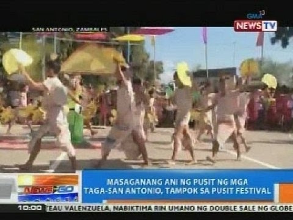 NTG: Masaganang ani ng pusit ng mga taga-San Antonio, Zambales, tampok sa Pusit Festival