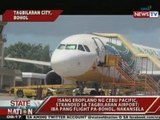 SONA: Isang eroplano ng Cebu Pacific, stranded sa Tagbilaran Airport