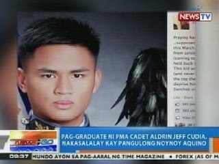 NTG: Pag-graduate ni PMA Cadet Aldrin Jeff Cudia, nakasalalay kay PNoy