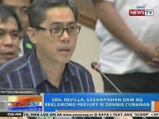 NTG: Sev. Bong Revilla, sasampahan daw ng reklamong perjury si Dennis Cunanan