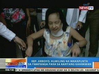 NTG: Gloria Arroyo, walang ganang kumain dahil sa pagkitid ng esophagus