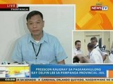 NTG: Presscon kaugnay sa pagkakakulong kay Delfin Lee sa Pampanga Provincial Jail