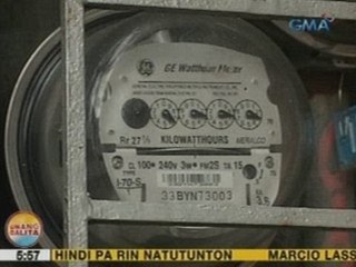 UB: Singil sa kuryente, bababa ng P0.45/kWh ngayong Marso