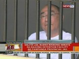 BT: Delfin Lee, buena manong inmate ng bagong detention facility ng Pampanga Provincial Jail