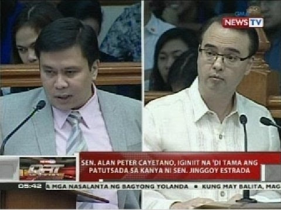 Sen. Alan Peter Cayetano, iginiit na 'di tama a...
