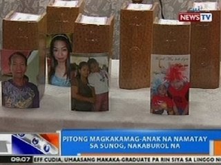 NTG: 7 magkakamag-anak na namatay sa sunog sa Malabon, nakaburol na