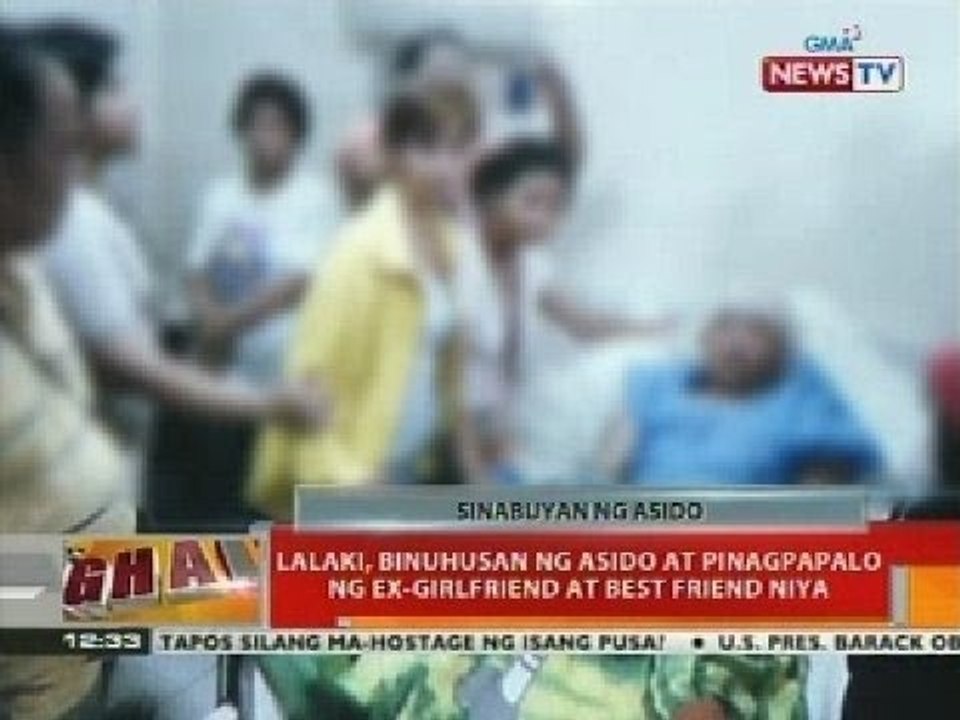 BT: Lalaki, binuhusan ng asido at pinagpapalo ng ex-girlfriend at best friend niya
