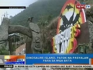 NTG: Dinosaurs Island sa Baguio, patok na pasyalan para sa mga bata
