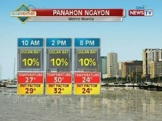 NTG: GMA weather update as of 9:47am (March 17, 2014)