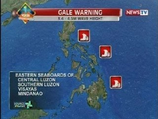 Download Video: NTVL: GMA weather update as of 7:01am (March 17, 2014)