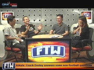 FTW: Azkals Coach Dooley answers some football questions
