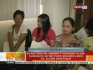 20 biktima ng umano'y housing scam, sumugod sa NBI para magreklamo vs. Globe Asiatique