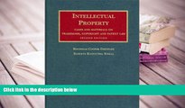 BEST PDF  Intellectual Property Cases and Materials on Trademark, Copyright and Patent Law